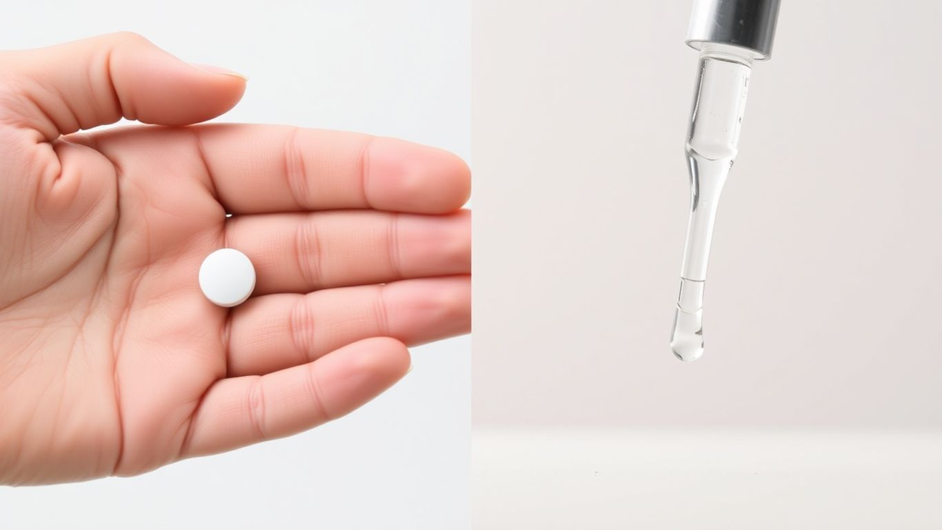 RAD 140 pills and liquid comparison