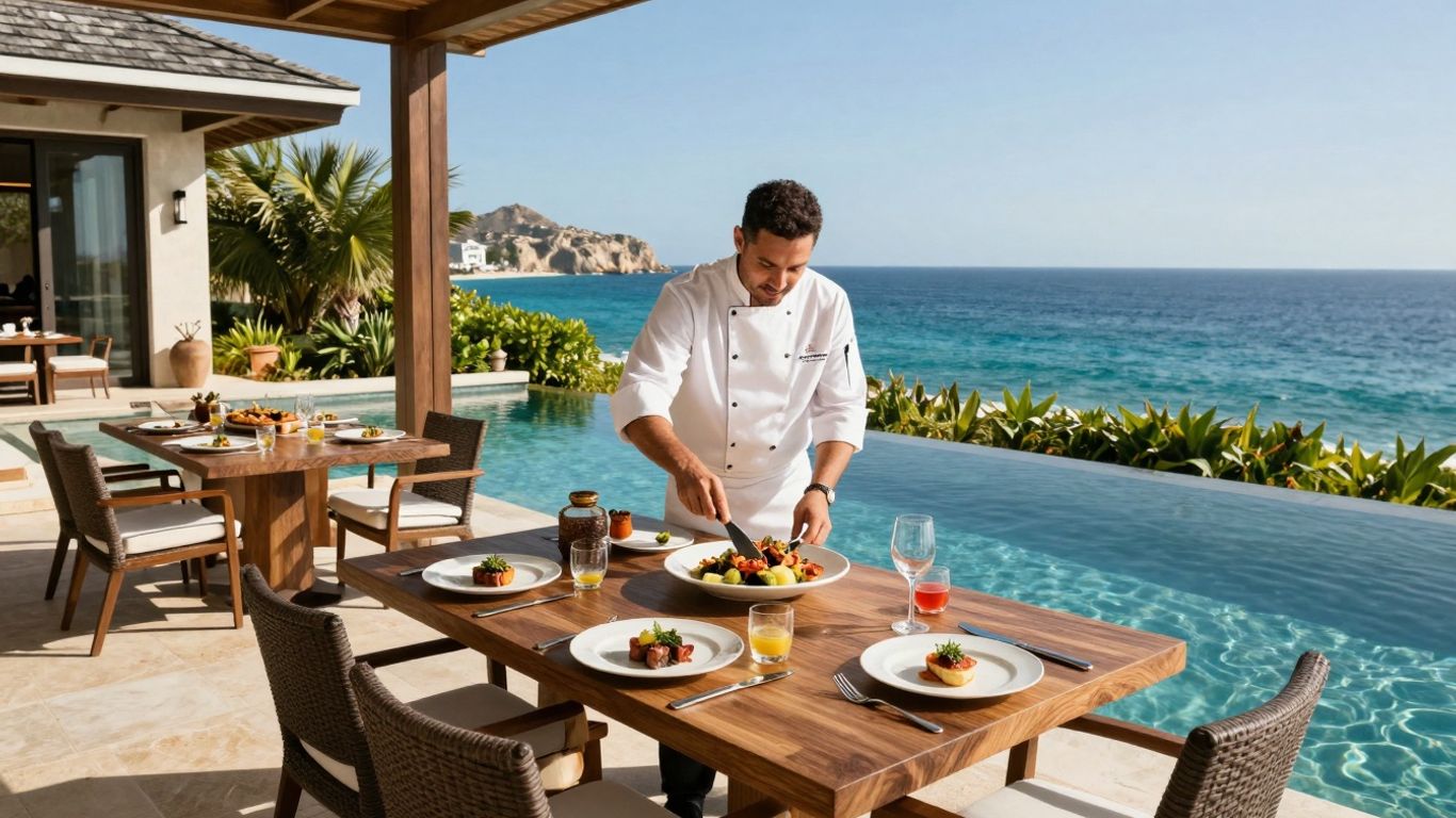 Luxury Cabo villa with chef and ocean view