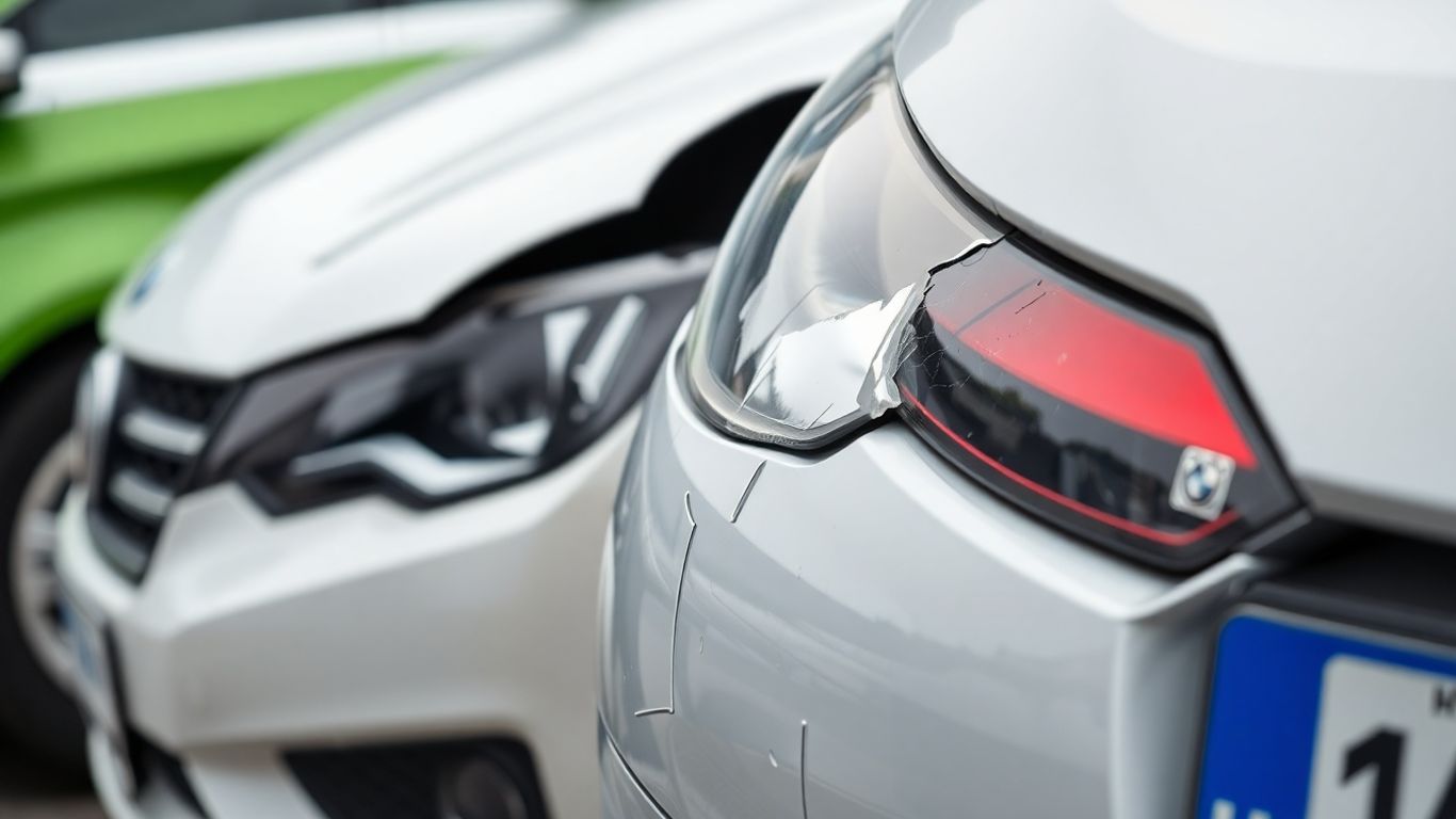 Autoinspektion mit Fokus auf Fahrzeugschäden