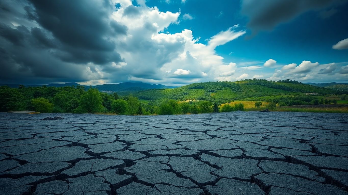 Destruction environnementale et nature préservée