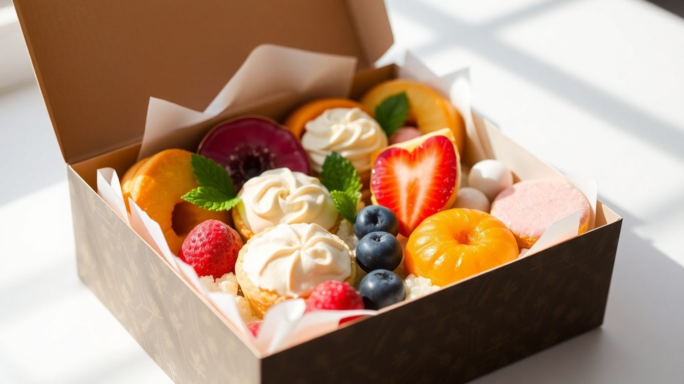 กล่องขนมสวยๆ สำหรับโอกาสพิเศษ