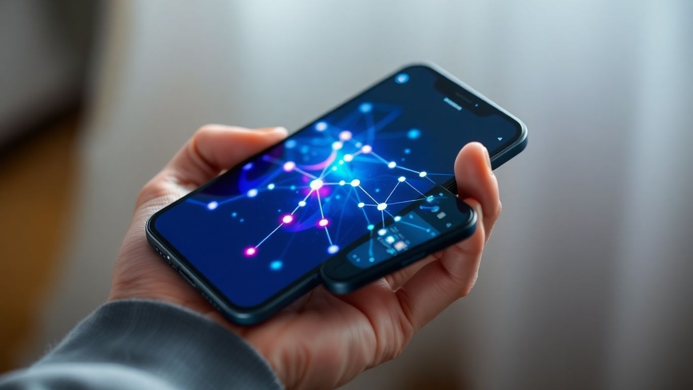 Person customizing Google Assistant on a smartphone screen.