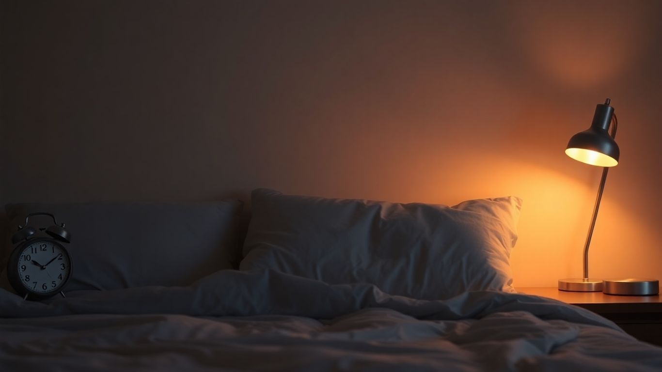 Chambre douillette avec horloge indiquant le changement d'heure.