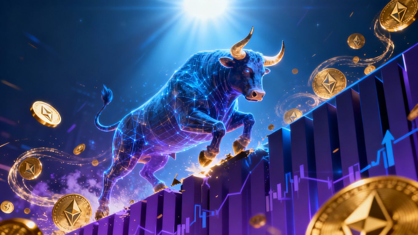 Ethereum bull breaking through barrier towards $4,000