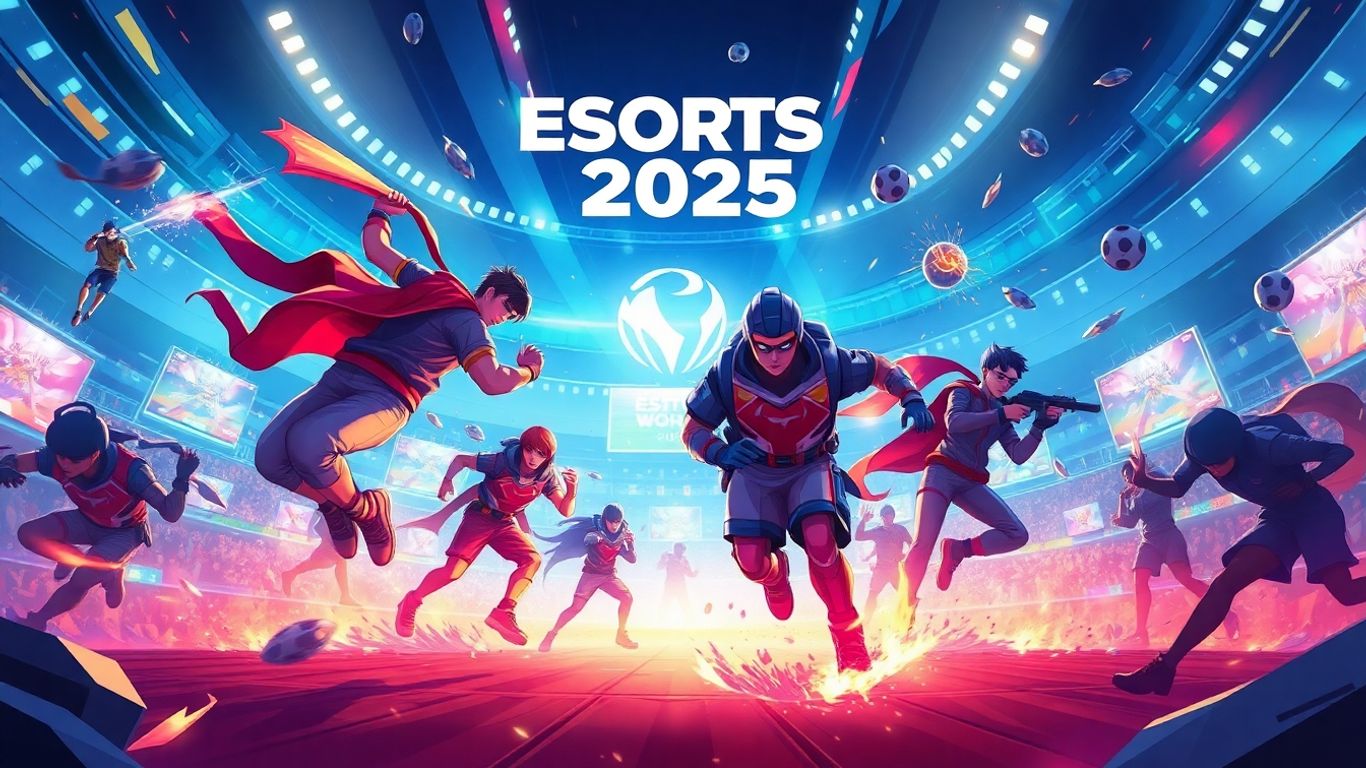 Esports World Cup 2025 action illustration
