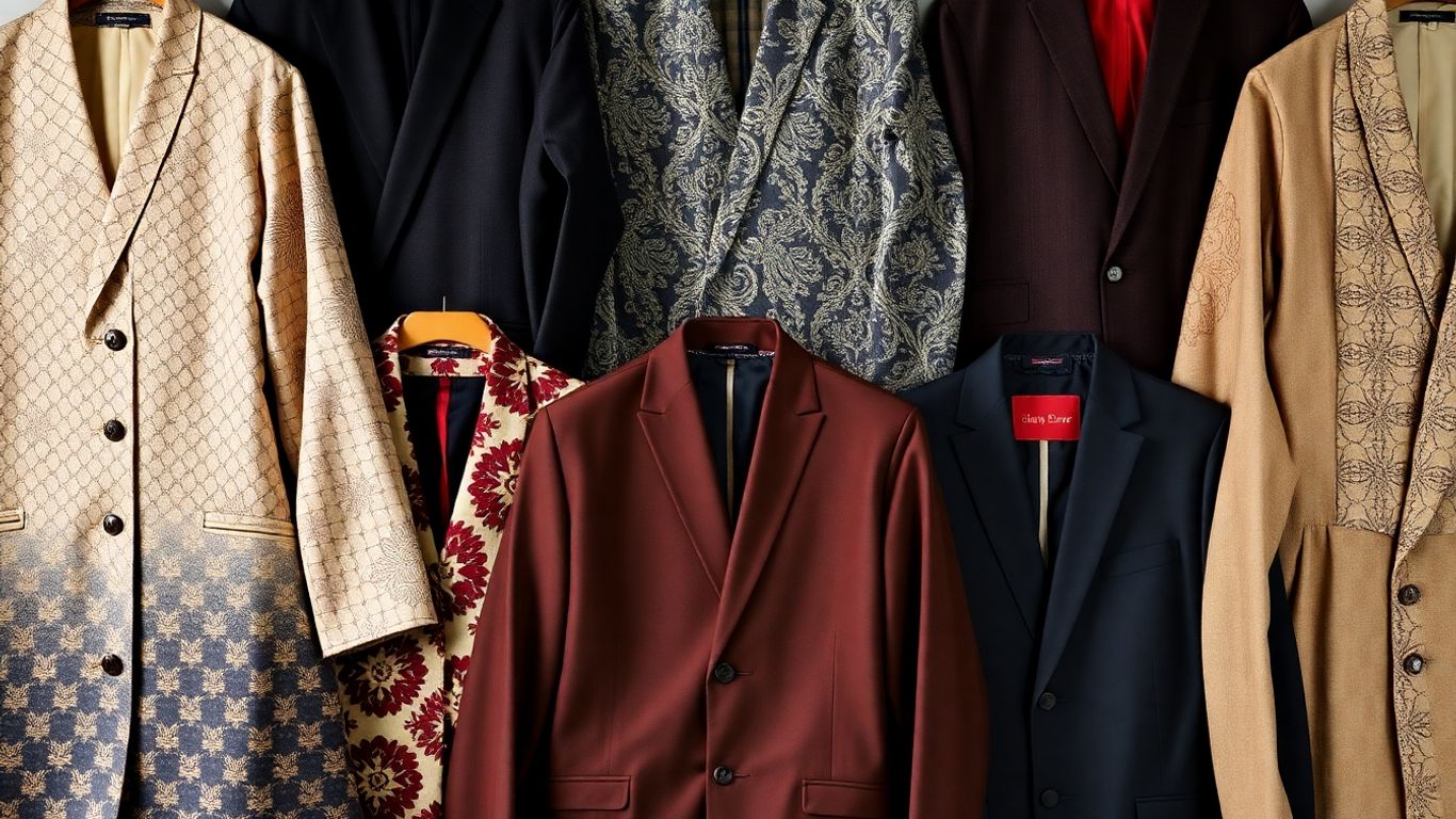 Japanese style jackets with unique designs