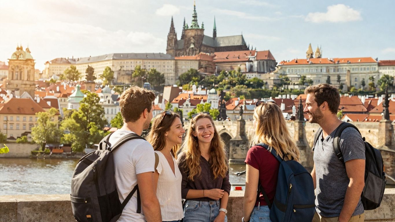 Wycieczka do Pragi z Lublina – widok na Most Karola