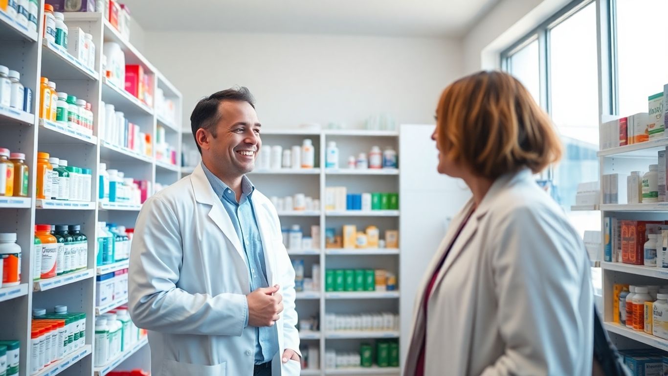 Farmacie Catena cu produse si farmacisti prietenosi.