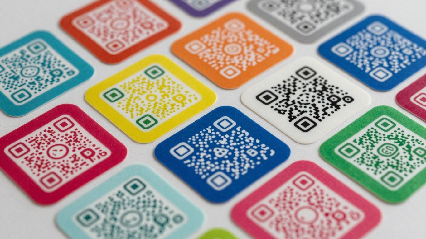 How to create branded QR code stickers for small business marketing