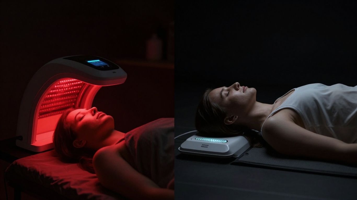 PEMF and red light therapy devices for health.