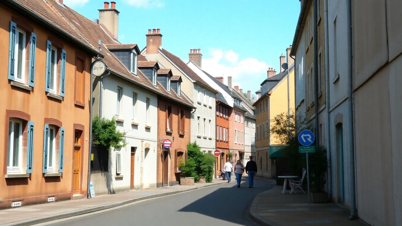 Quartier du Blosne à Rennes sans boulangerie.