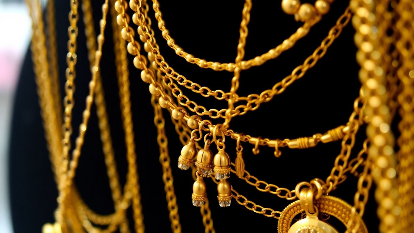 Collection of elegant gold<a data-fixed=