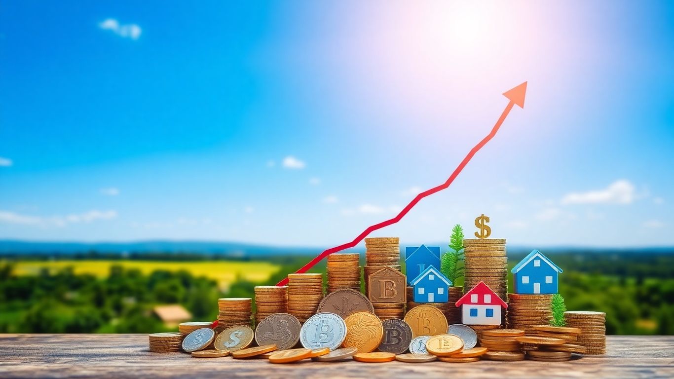 Australian investment growth with diverse assets.