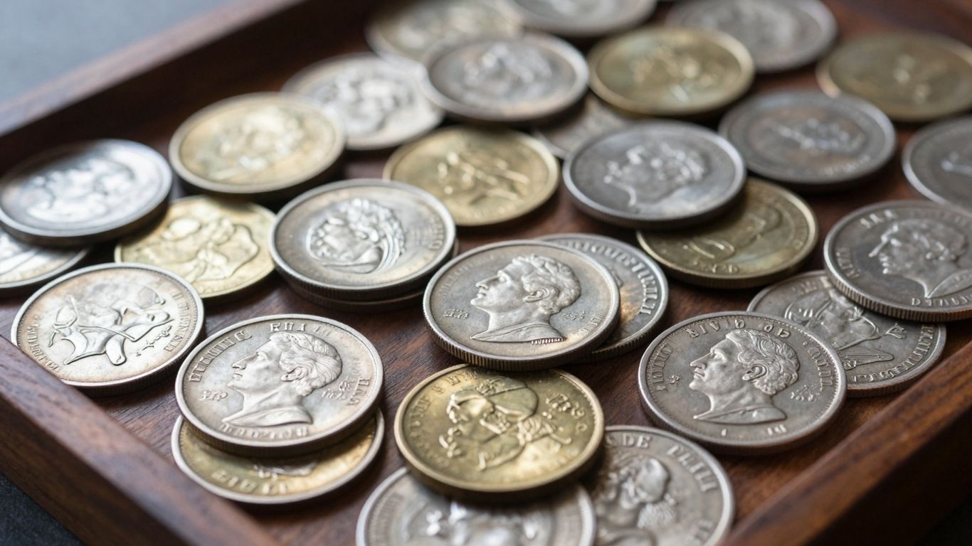 Collection of valuable coins for sale