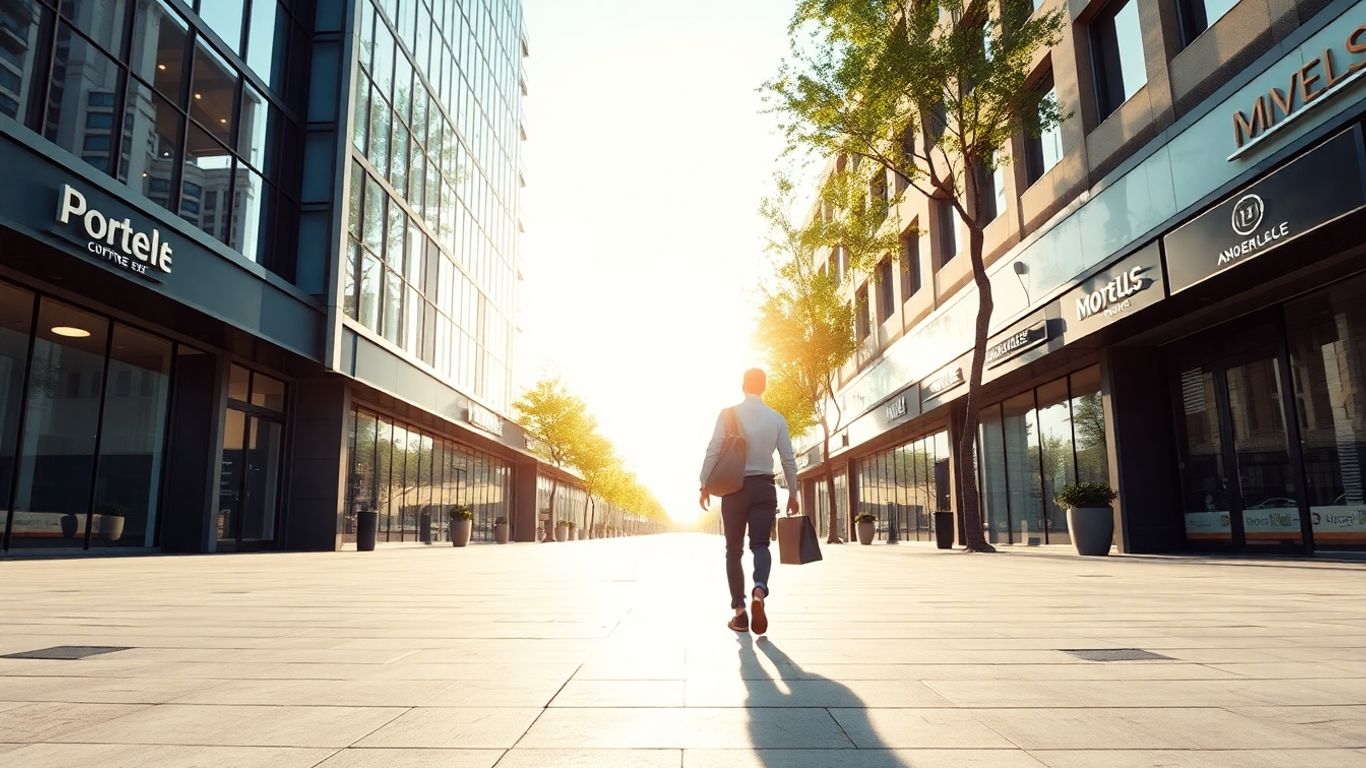 Antreprenor plecând de la corporație spre afacere proprie.