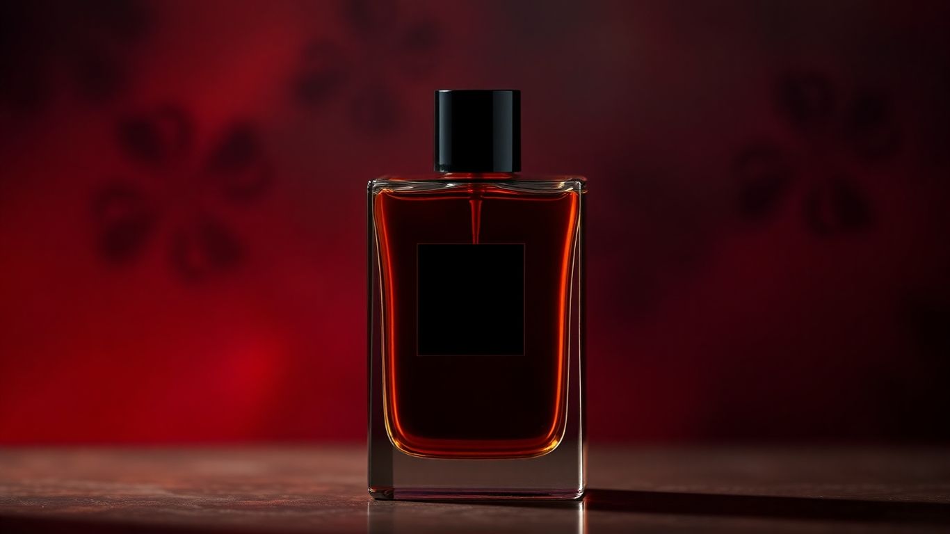 Dior Sauvage Elixir fragrance bottle, deep amber liquid.