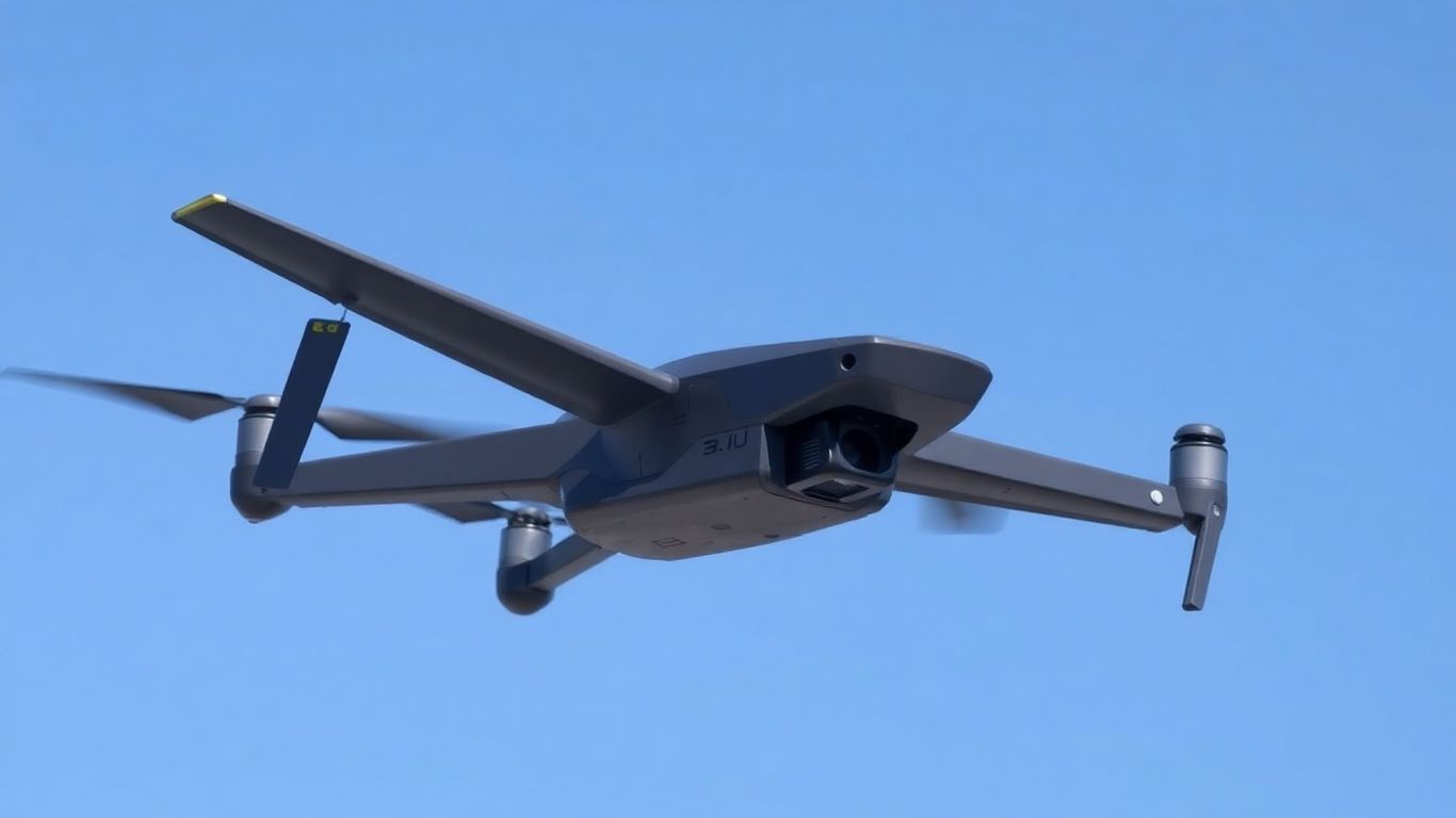 Drone WISPR SkyScout 2 dans le ciel