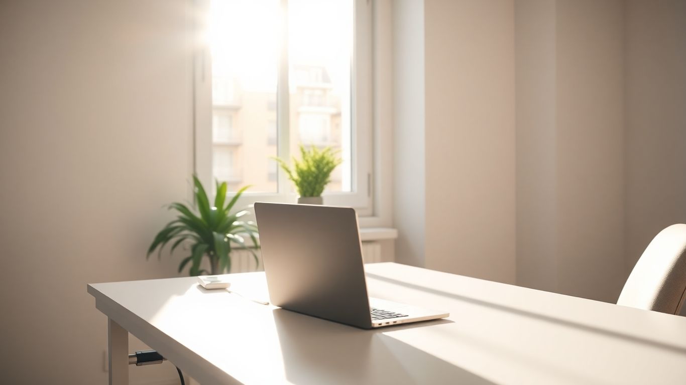 Person working from home in Australia.