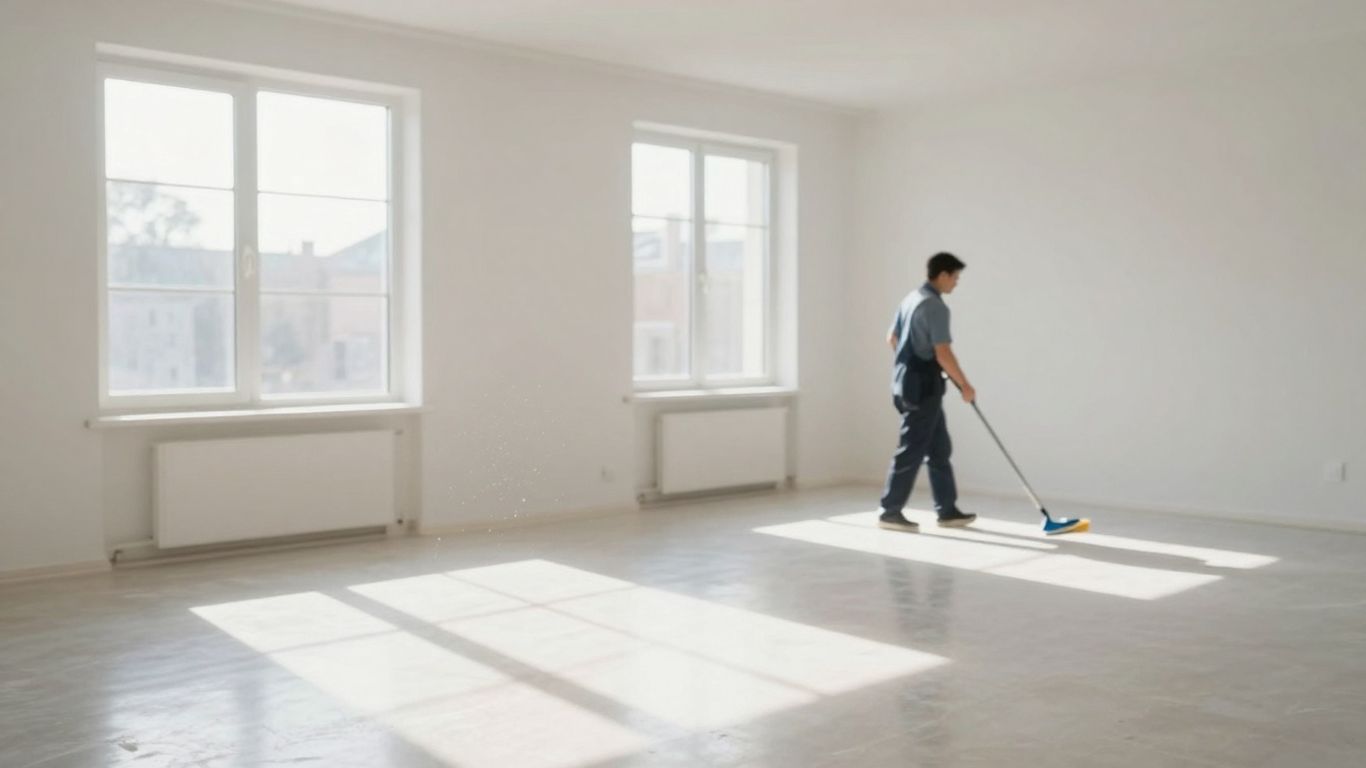 Clean room after renovation, ready for occupancy.