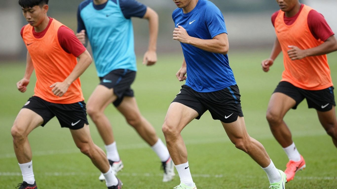 Echipament sportiv Nike pentru antrenament și performanță.
