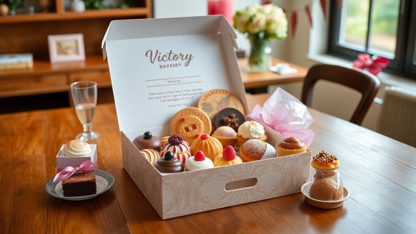 ขนมกล่องหลากหลายจาก Victory Bakery น่ารับประทาน