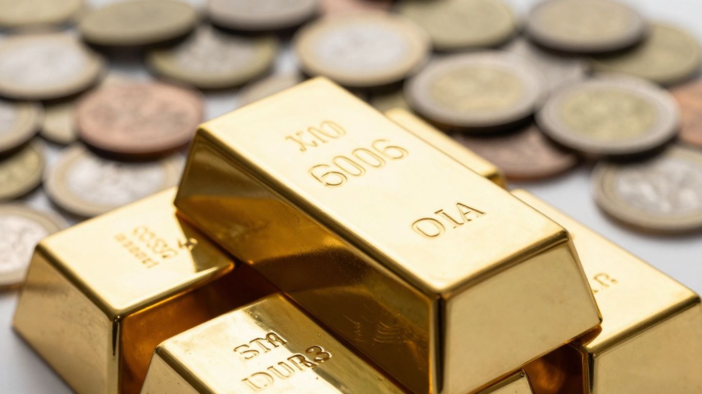 来自新兴市场的金条和金币