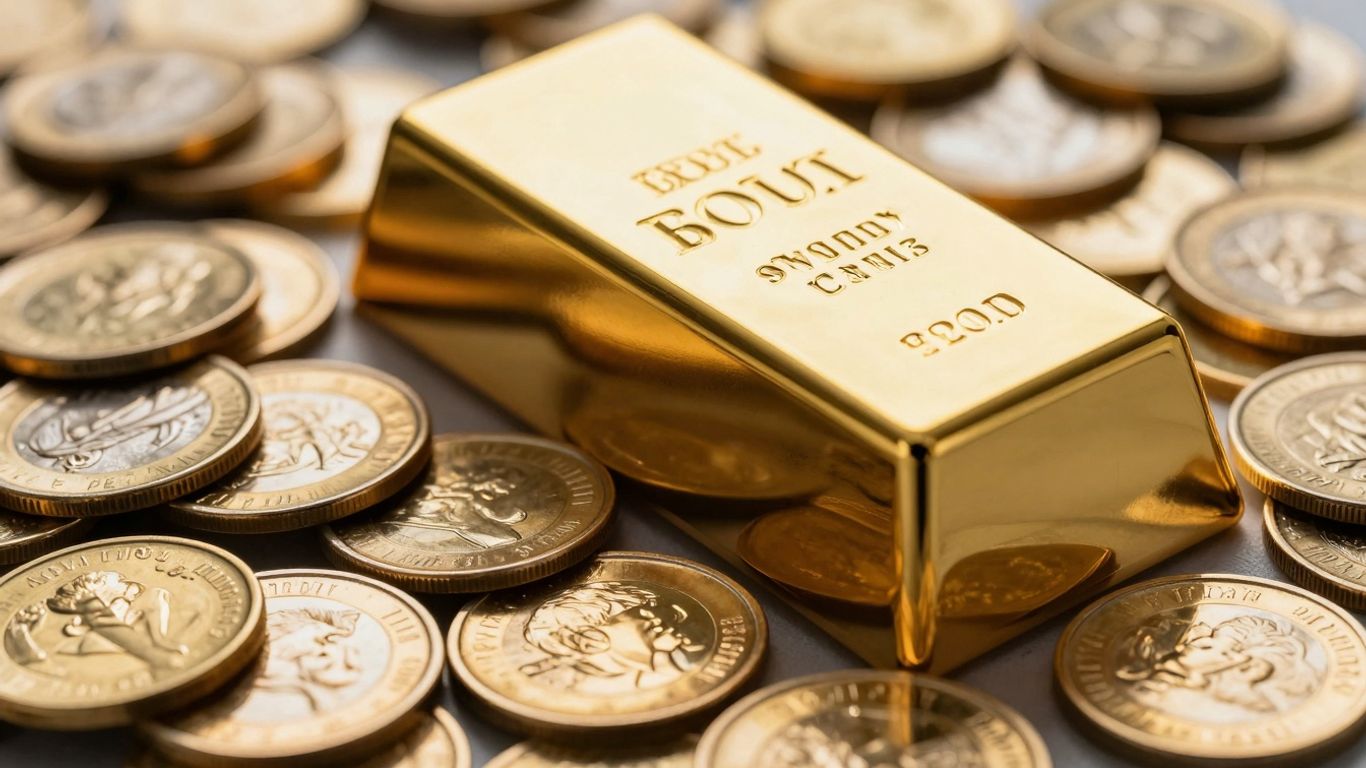 金条和金币