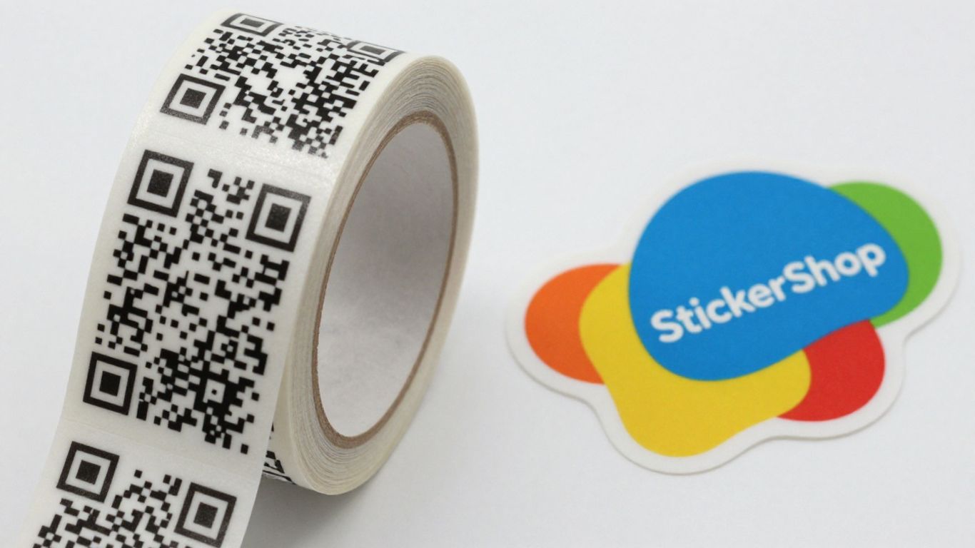 QR Code Stickers vs StickerShop: Business Printing Comparison