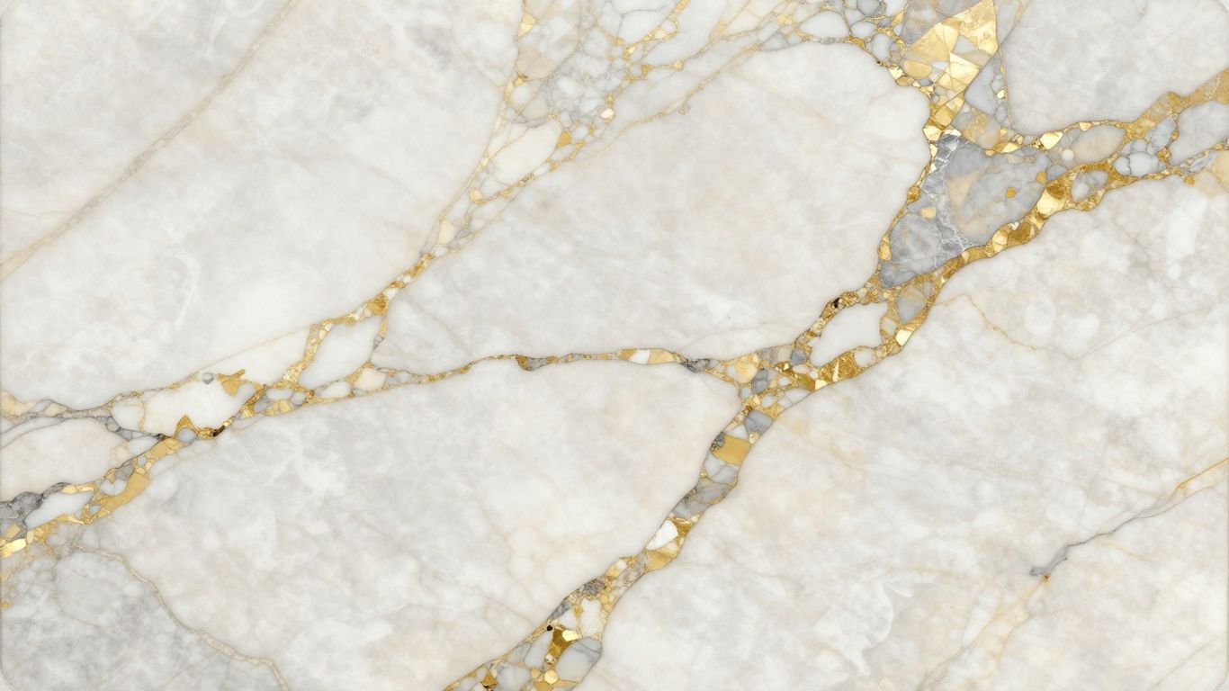 Calacatta Gold marble slab sketch