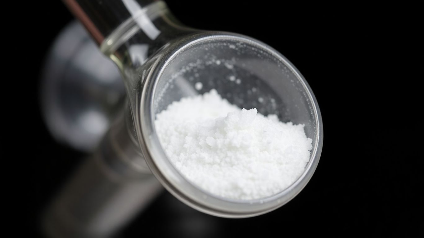 Crystal meth in glass pipe