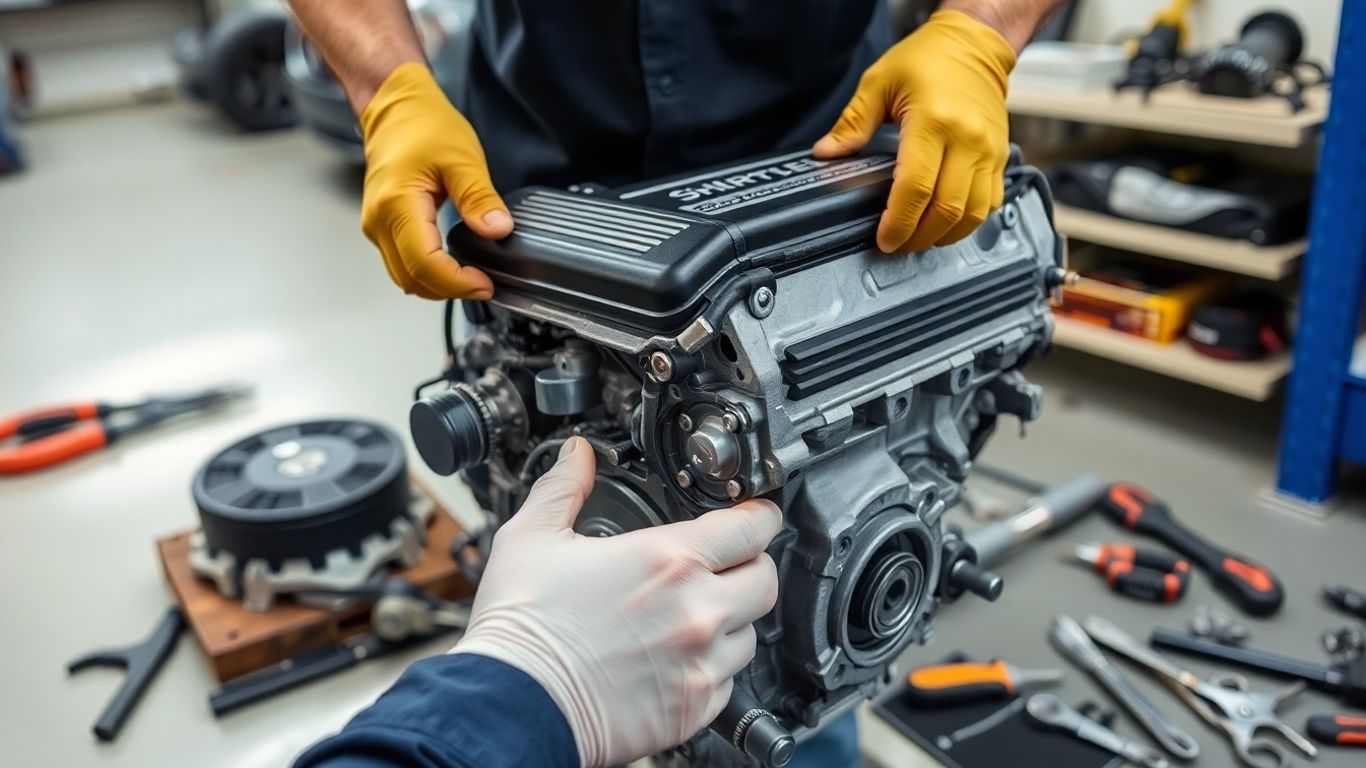 Chrysler car parts and mechanic's tools