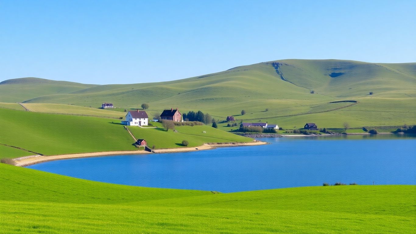 Landschaftliche Ruhe am Stadtrand von Kiel Rönne