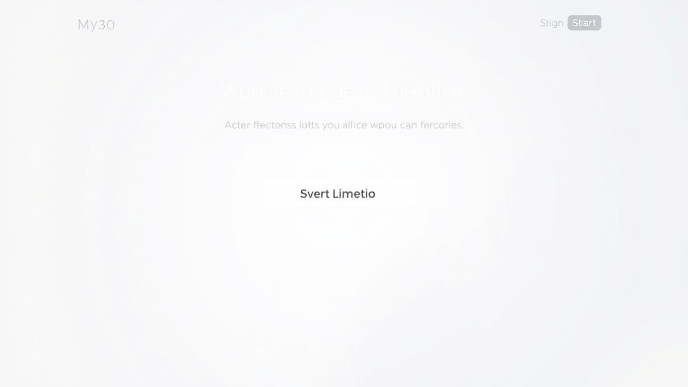 Modern landing page design with clear call to action.
