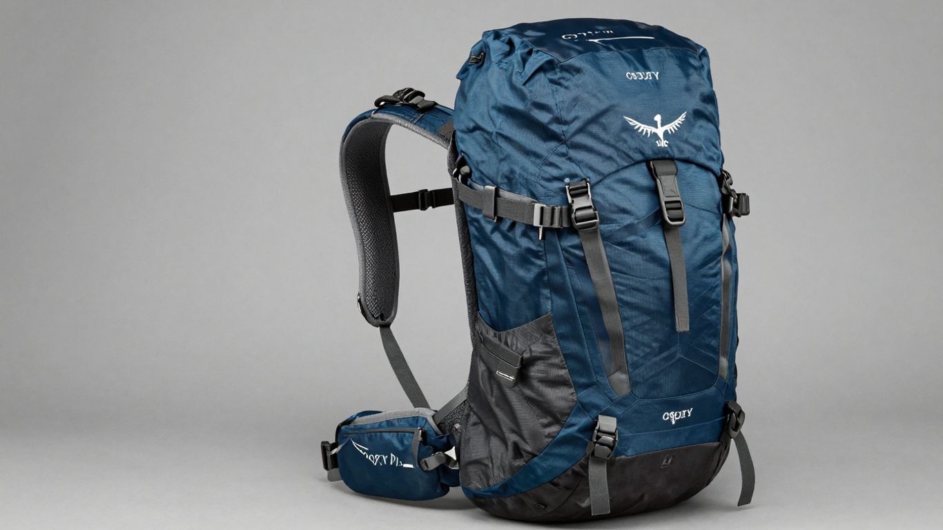 Osprey Aether Plus 100 backpack front view