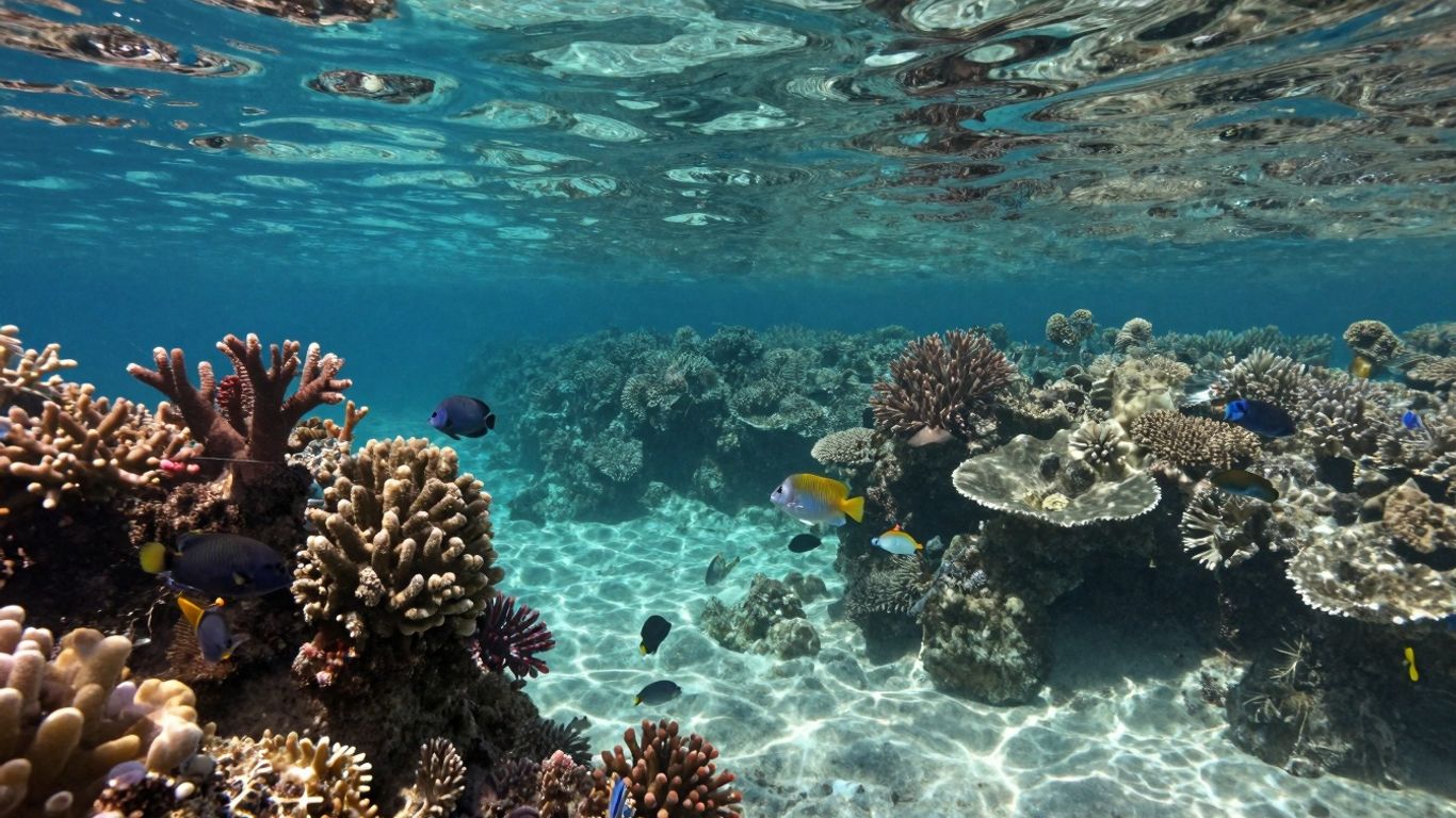 Snorkeling at Lover's Beach, Cabo, with clear water and fish.