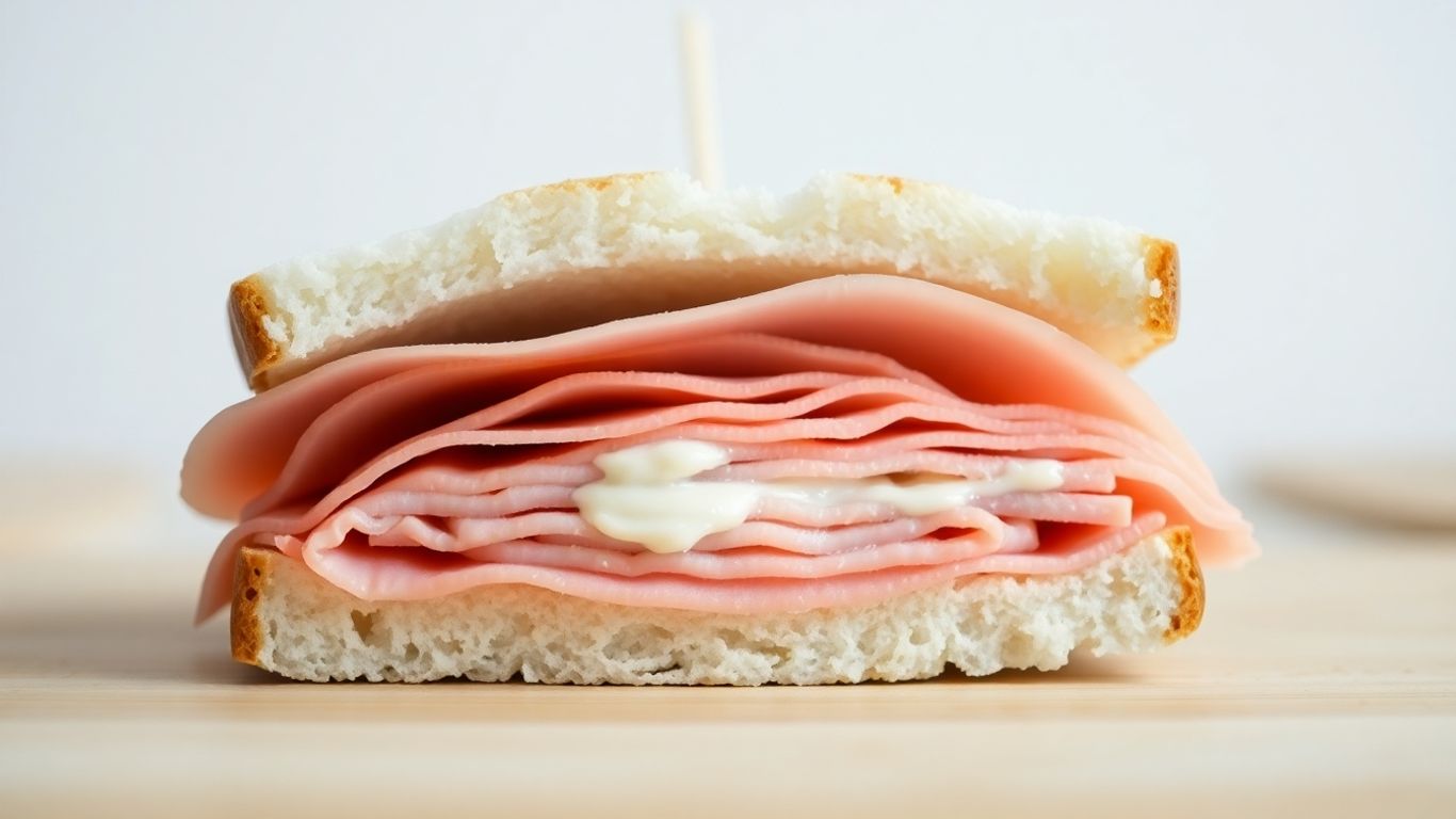 แซนวิชแฮม 10 บาท น่ากิน