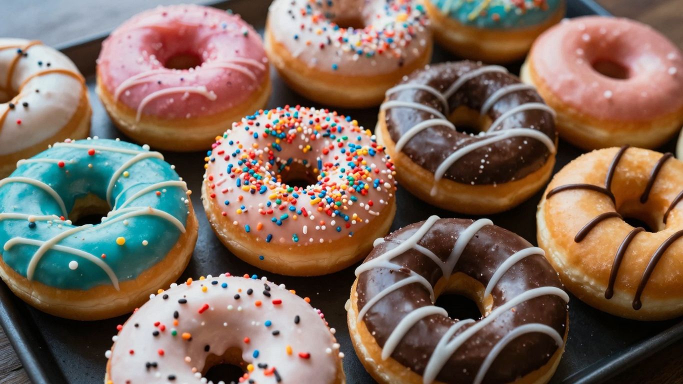 Donuts colorati de la Hello Donuts!