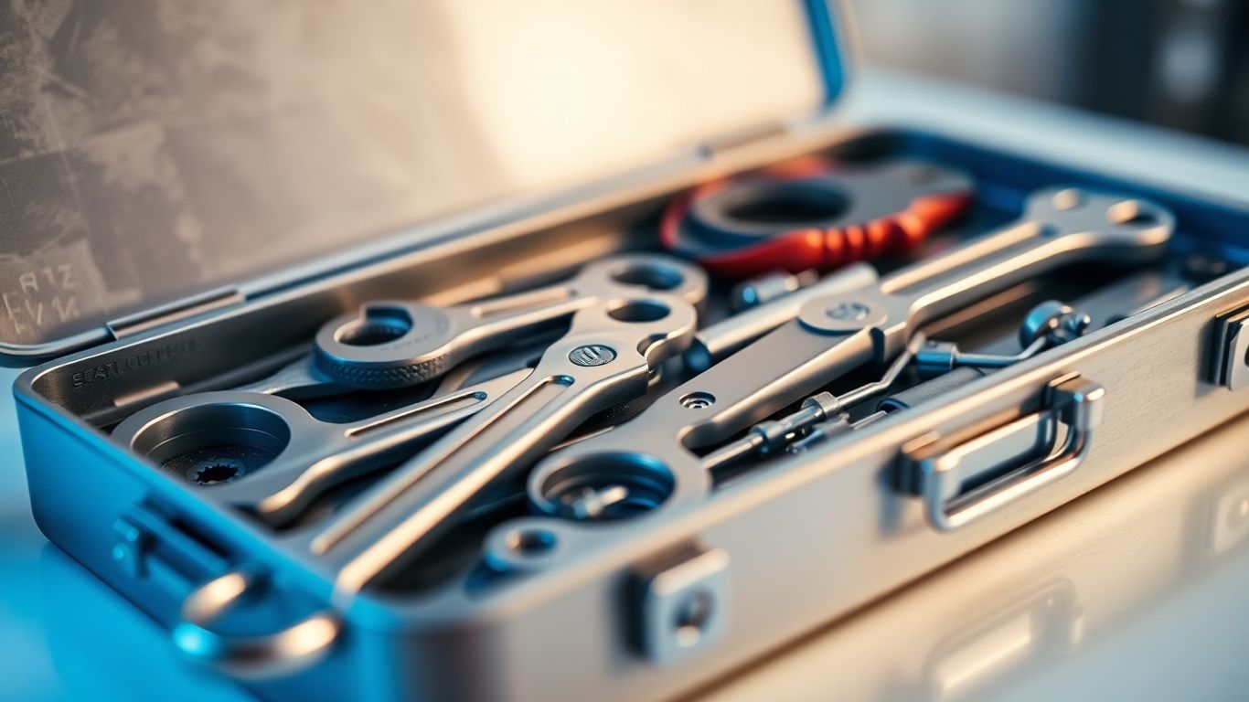 BHIP Toolbox with precision tools