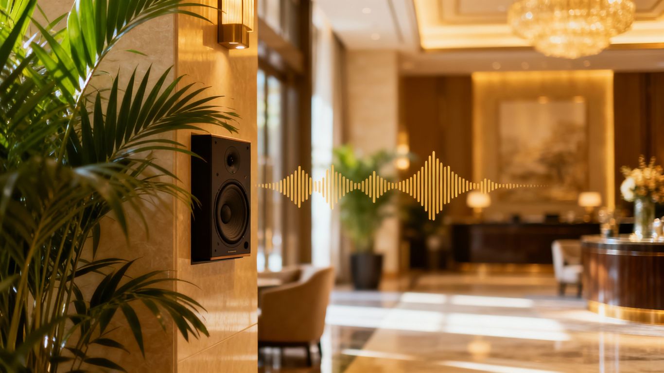 酒店大堂的宁静氛围