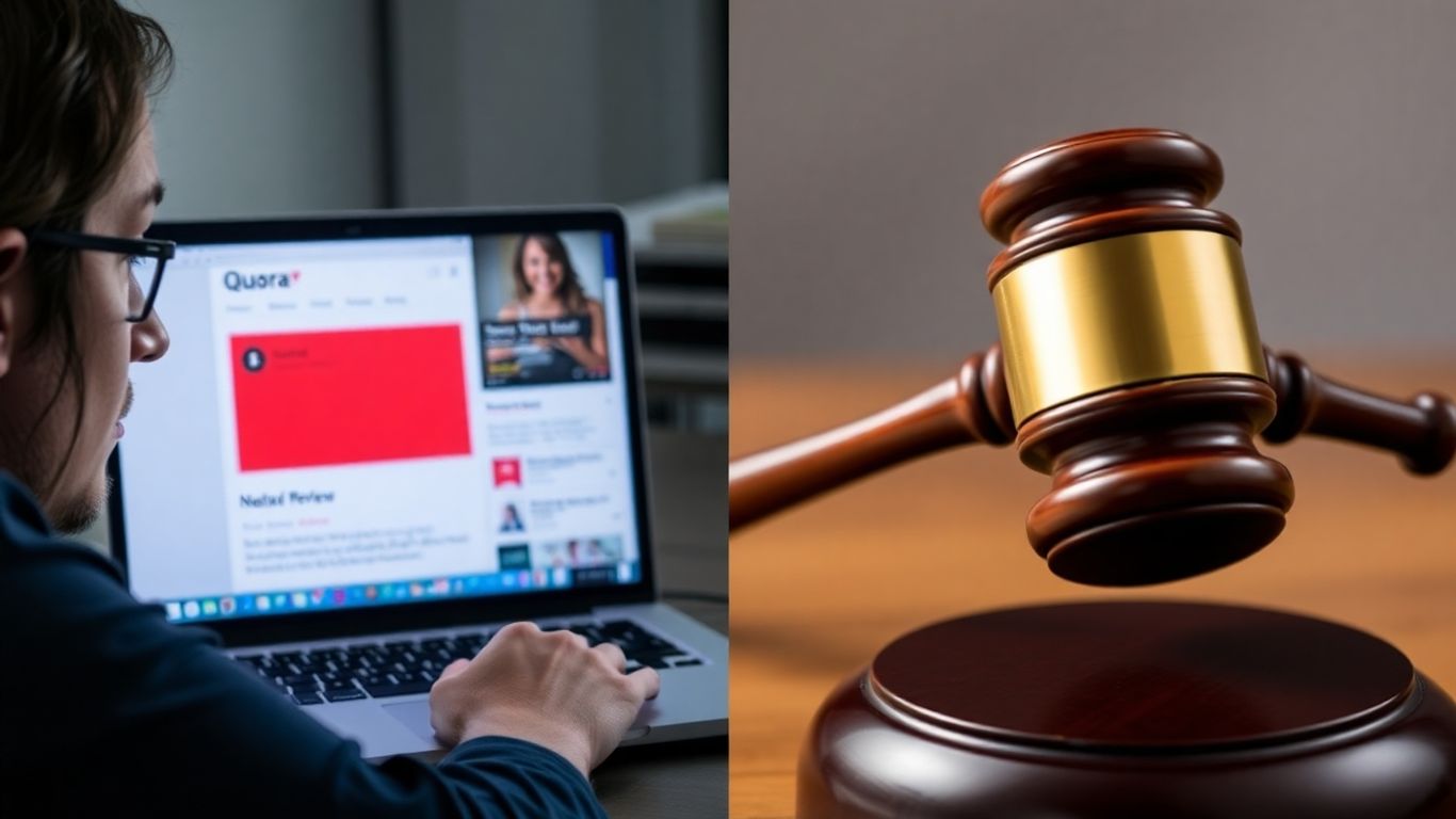 Quora reviews, legal action, and user feedback.