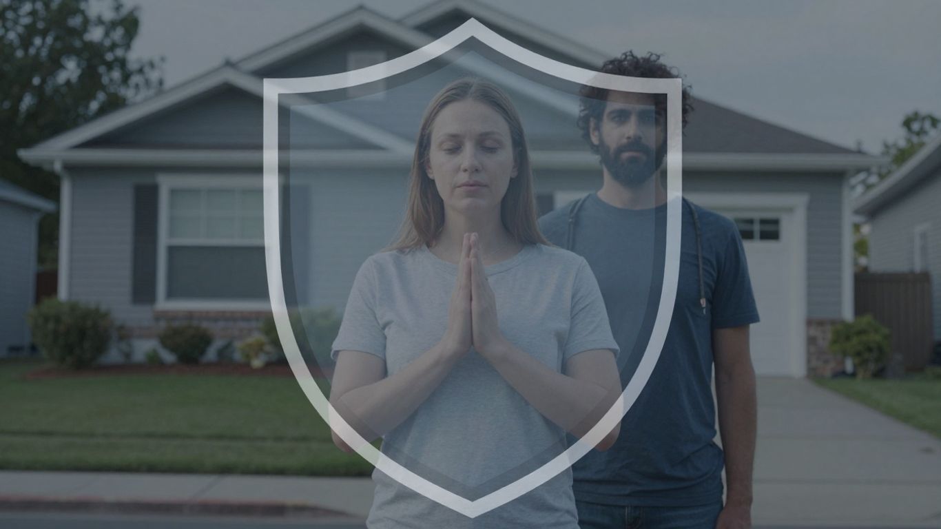 Casa protegida por seguro de responsabilidad civil.