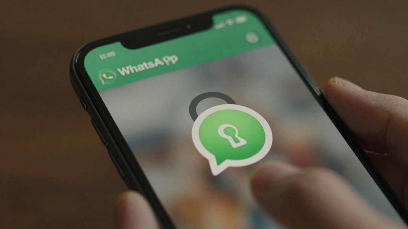 WhatsApp com cadeado para segurança contra clonagem