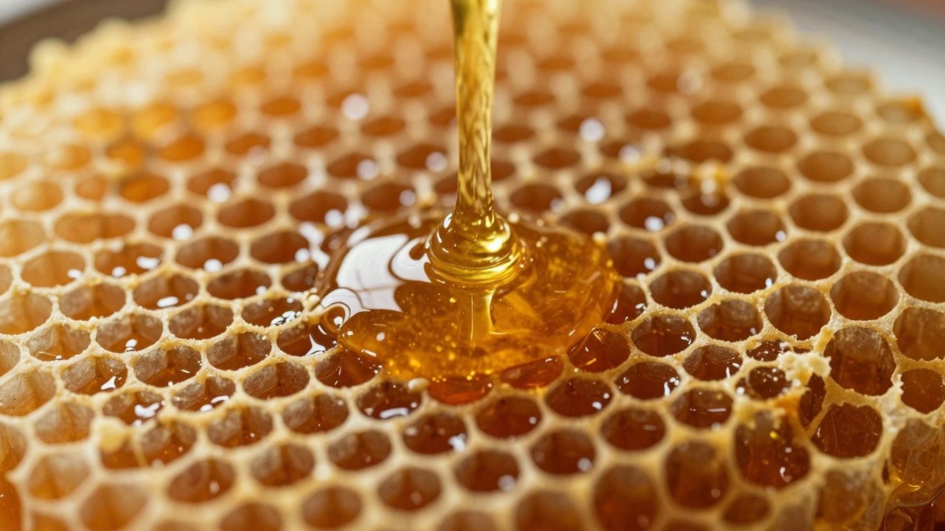 Honeycomb with dripping honey, bee setups pricing guide