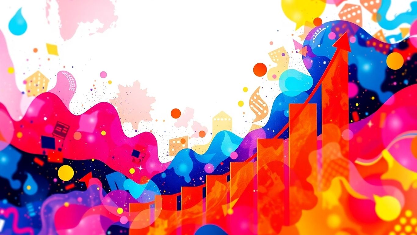 Quarterly sales performance visualization.