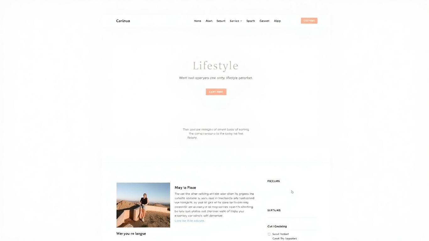 Screenshot of Mai Lifestyle Pro WordPress theme interface.