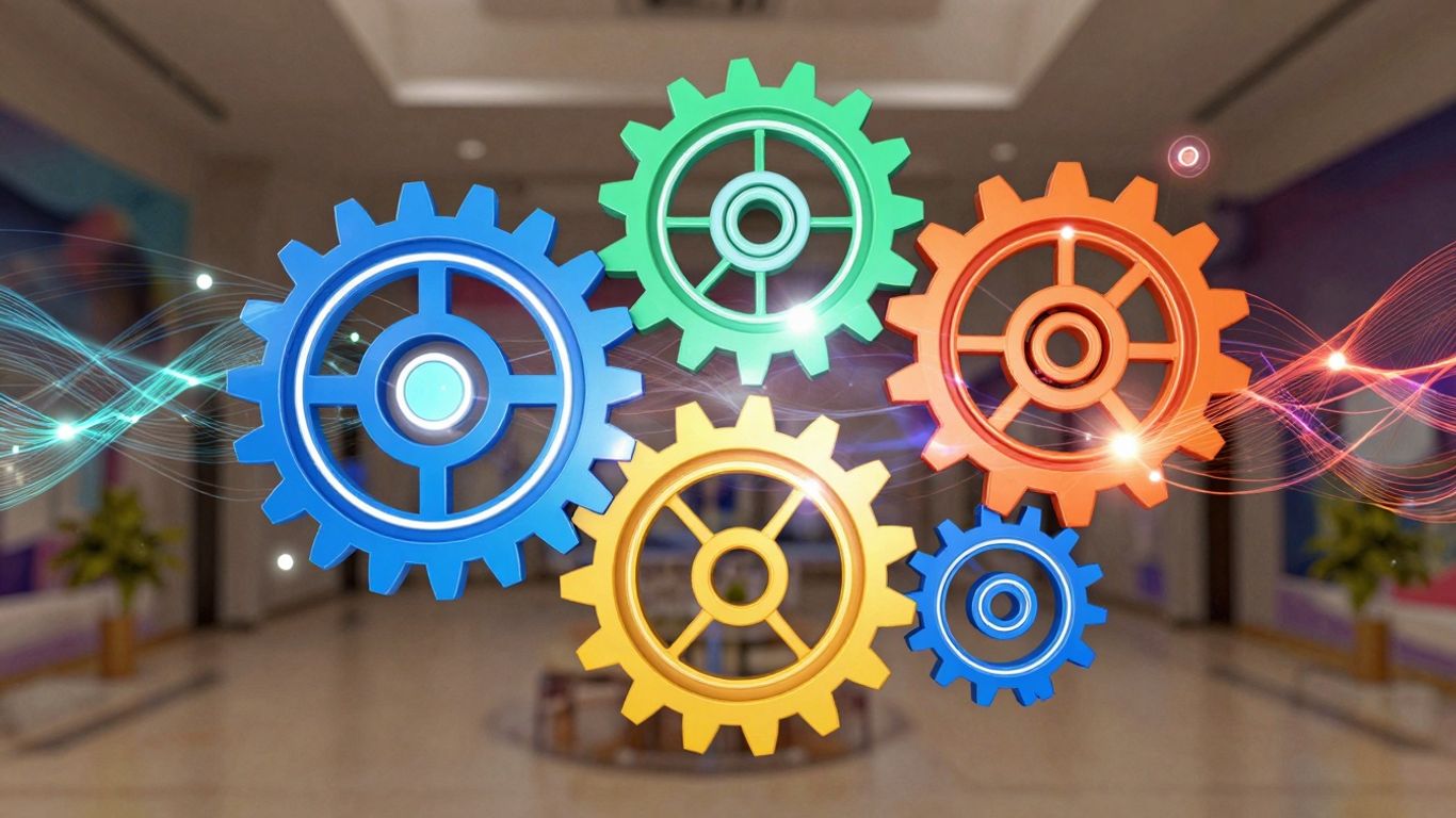 No-code AI automation tools infographic