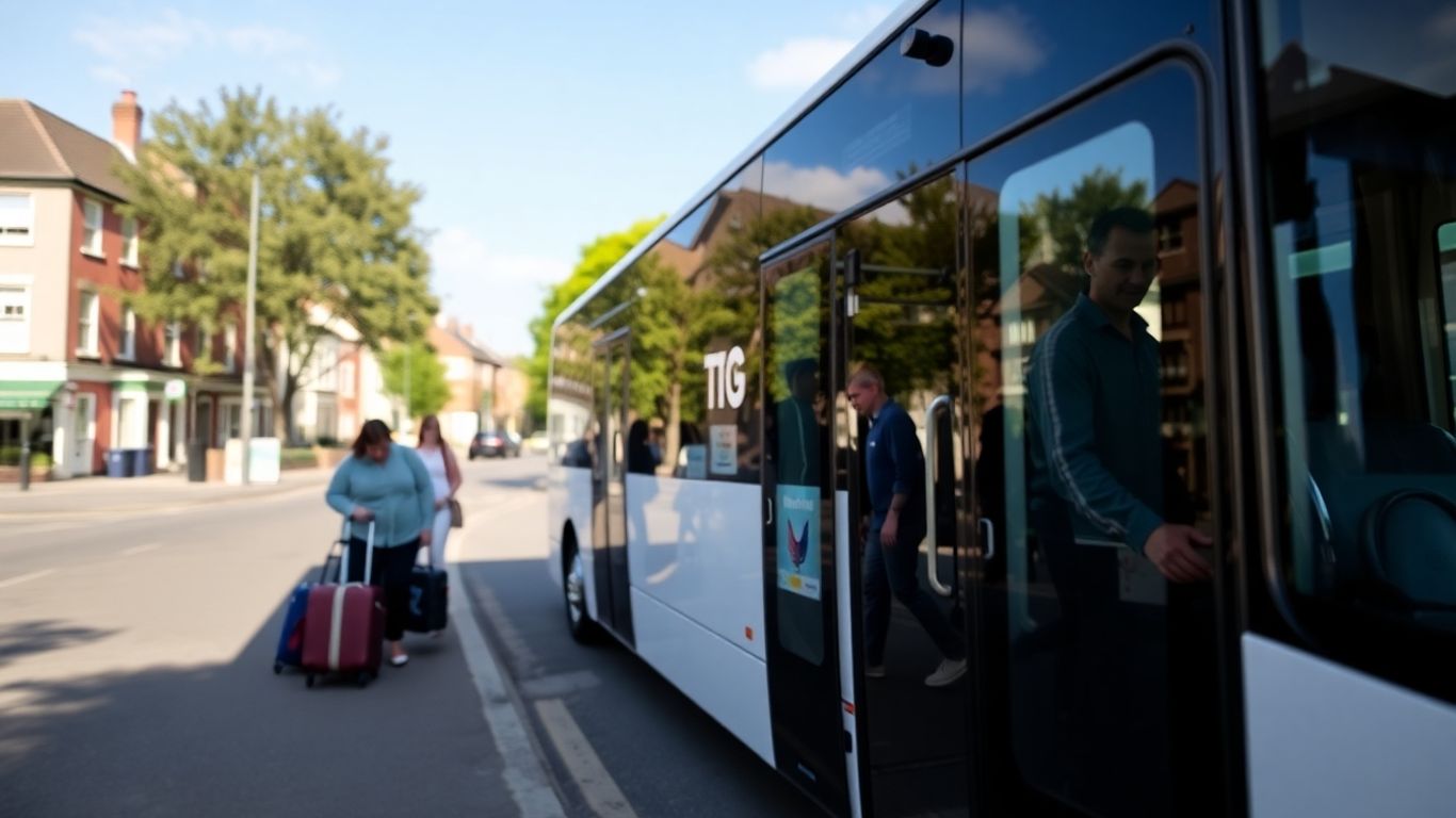 Coach hire in Slough for group travel.