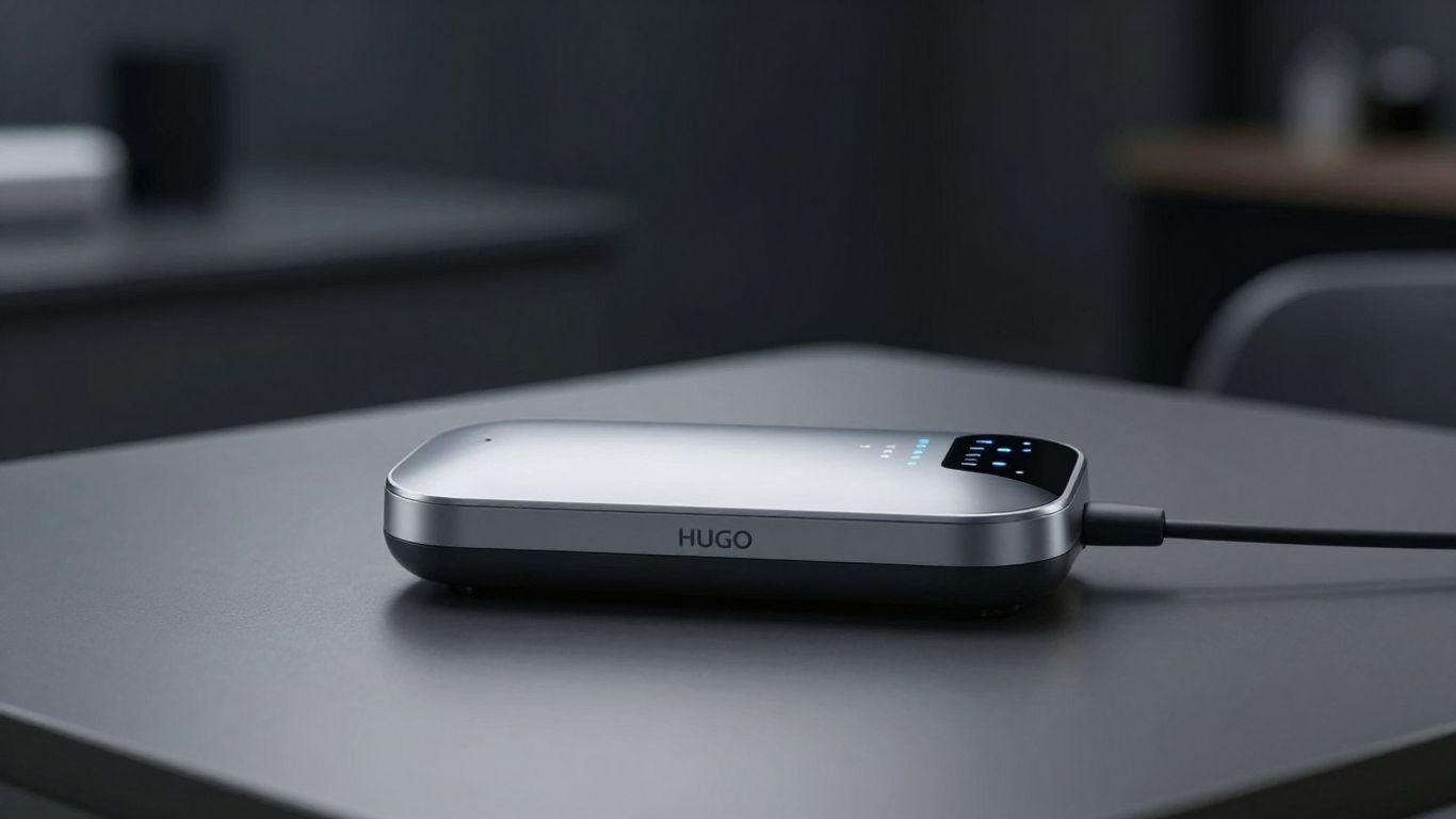 Hugo PEMF device in a professional setting.