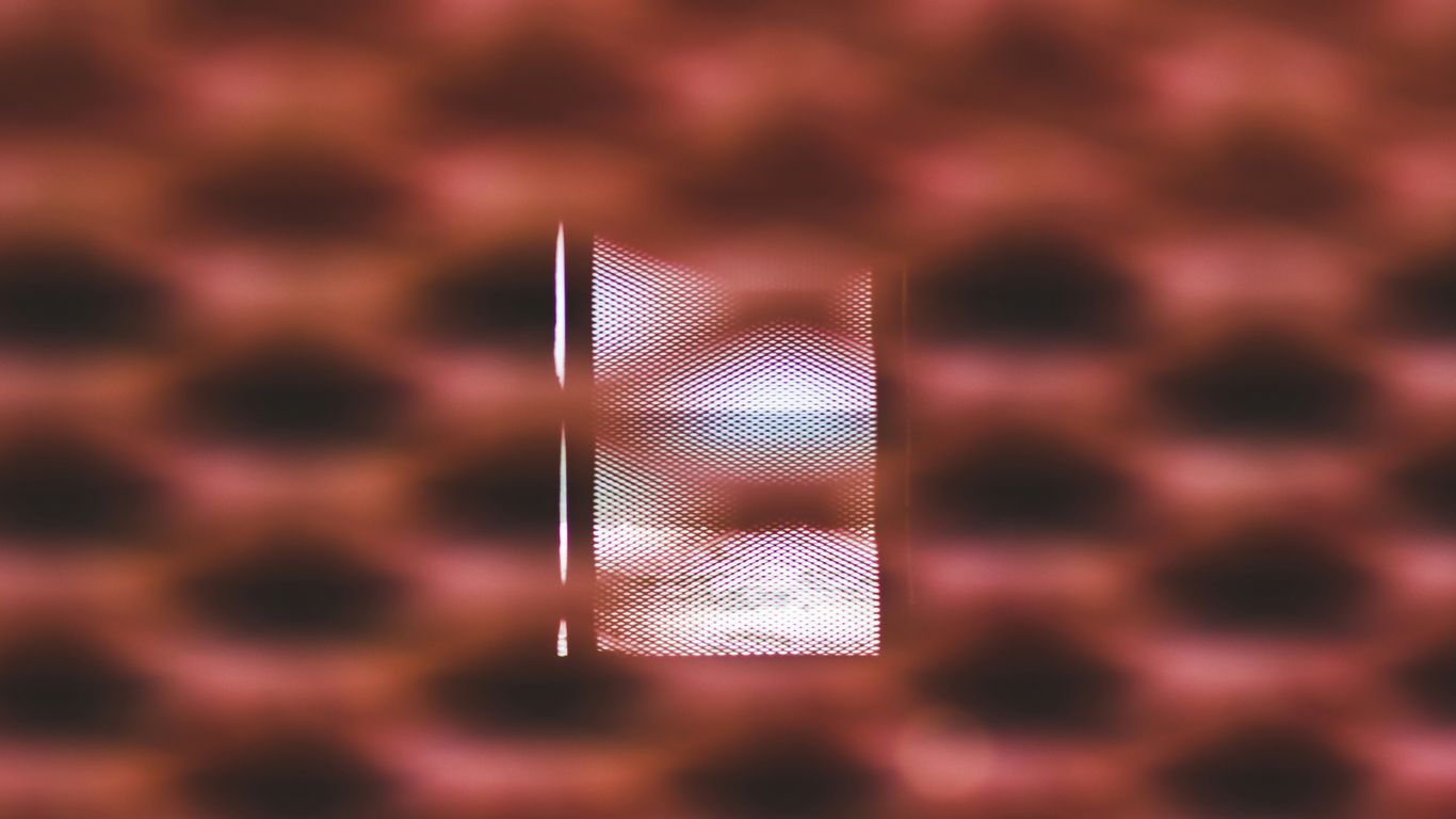 white and red square illustration