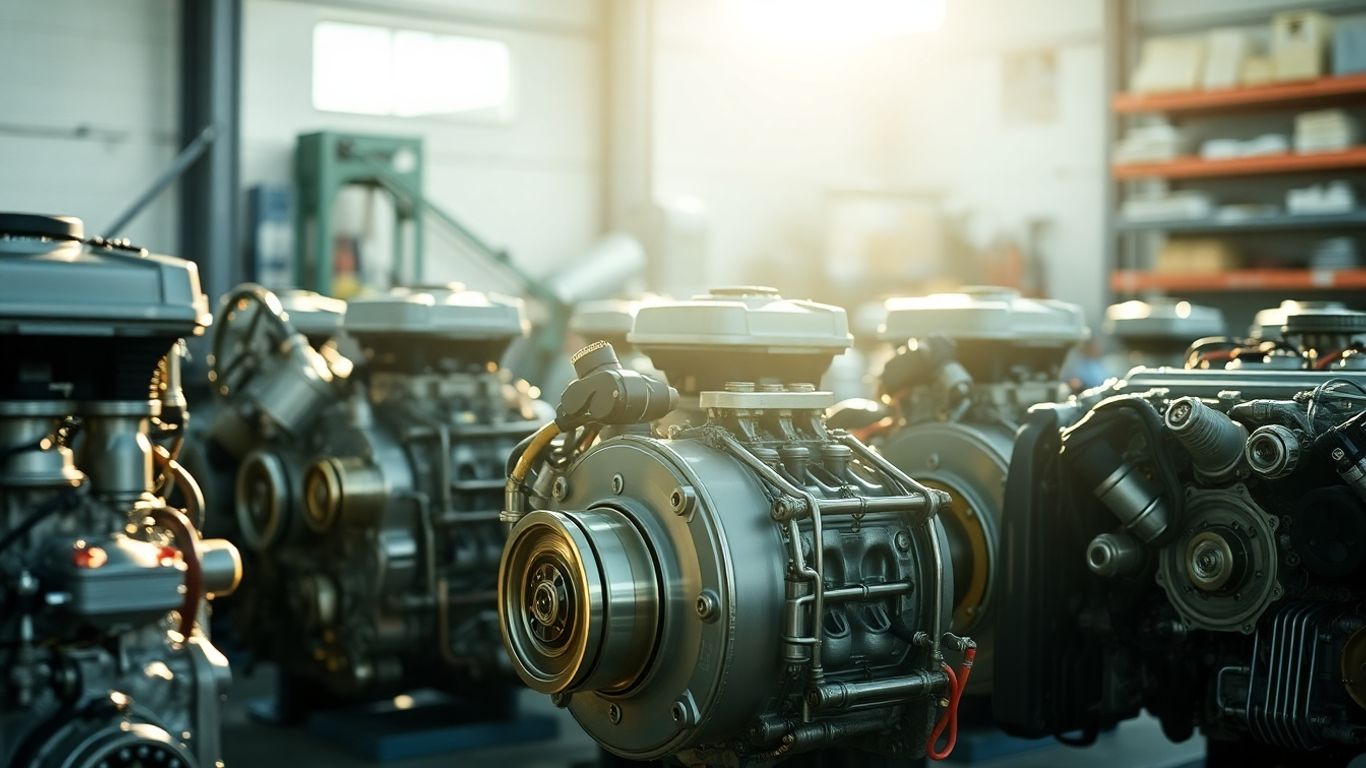 Car engines ready for Australia wide shipping